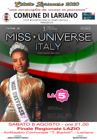 Estate Larianese 2020: finale regionale Miss Universe Italy